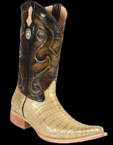 mens gold cowboy boots