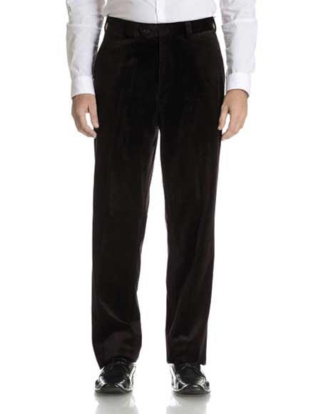 red velvet pants mens