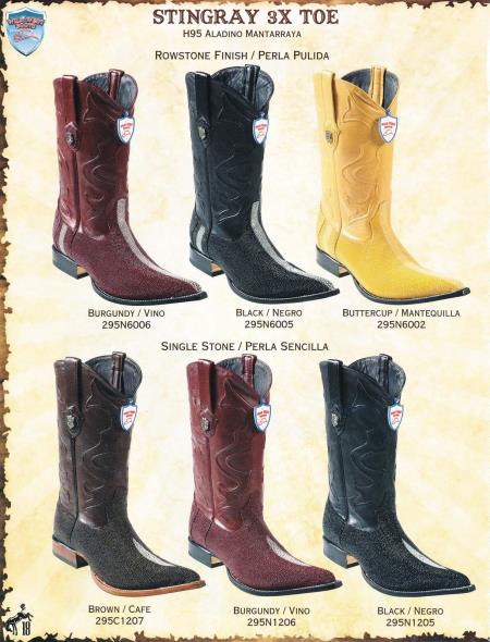 3x toe cowboy boots