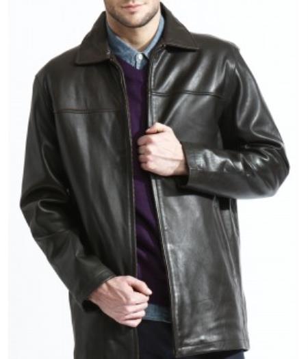 Long Leather Jacket