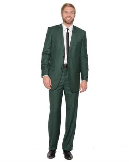 Product#PN84 2 Piece Hunter Green Suit