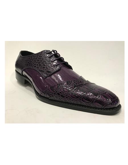 #J42735 Men's Burgundy Shoes