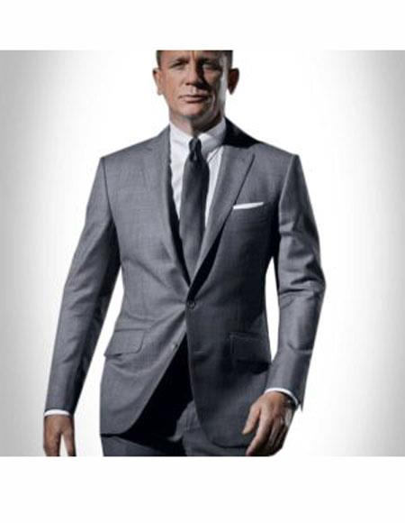 James Bond Tuxedo Gray