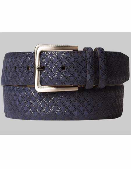 AO10359 By Mezlan Belt In Blue