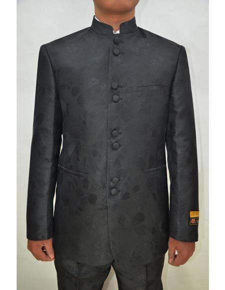 Marriage Groom Wedding Indian Nehru Suit Jacket Velvet Fabri