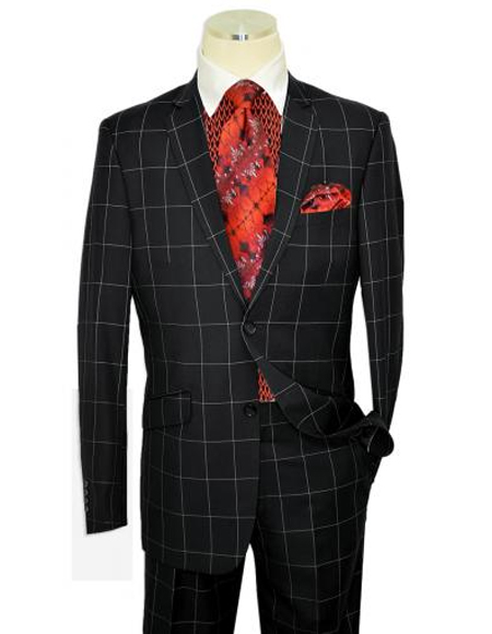 1920s plaid suit