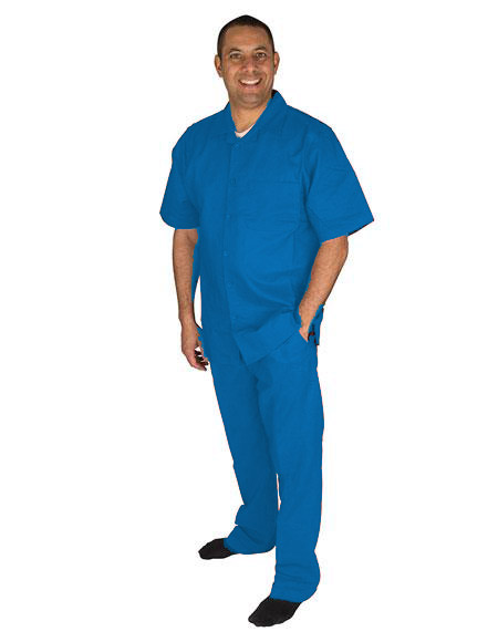 sky blue jogging suit