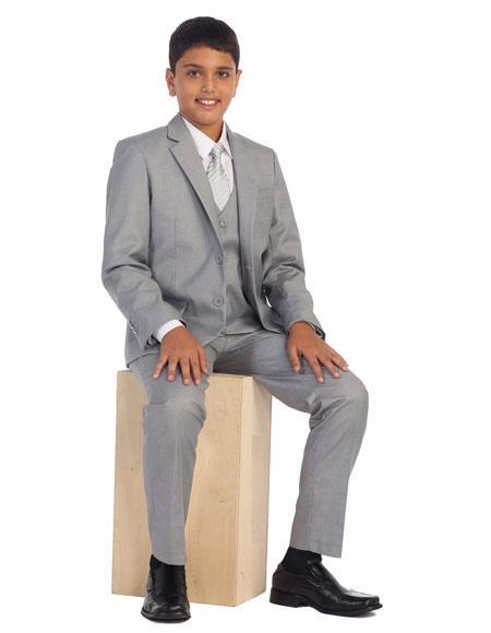 Suit For Teenager Light Gray