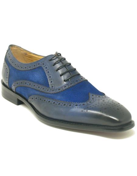carrucci shoes blue