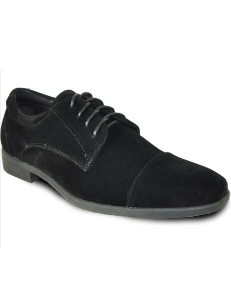 Men's Wide Width Dress Shoe Black