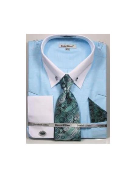 Collar Bar Dress Shirt + White Collared Dress Shirt Color