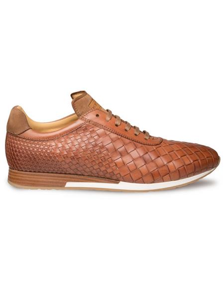 Mezlan Dress Sneaker Cognac