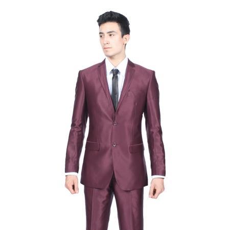 Boys Burgundy Suit - Burgundy Toddler Suit