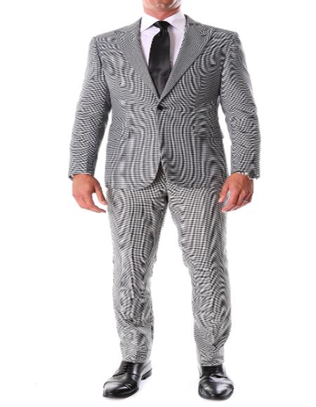 Mens Houndstooth Suits - Patterned Suits