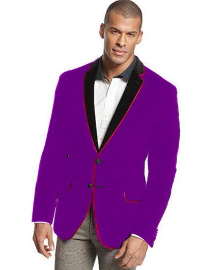 2  Mens Purple Tuxedo With Pants and Bowtie Package