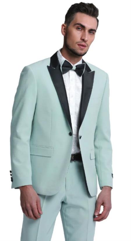 Green Tuxedos, Suits, & Blazers