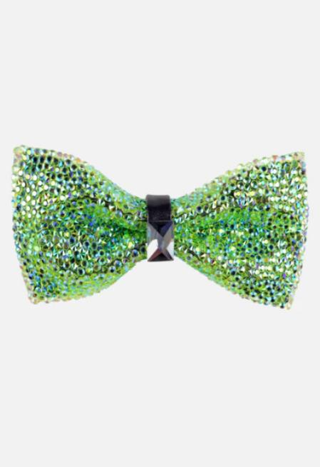 Rhinestone Bow Tie