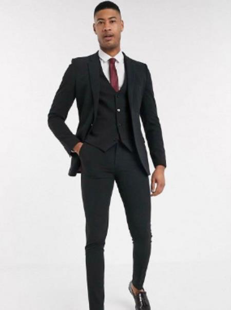 Budget Suits - Affordable Mens Suits Black