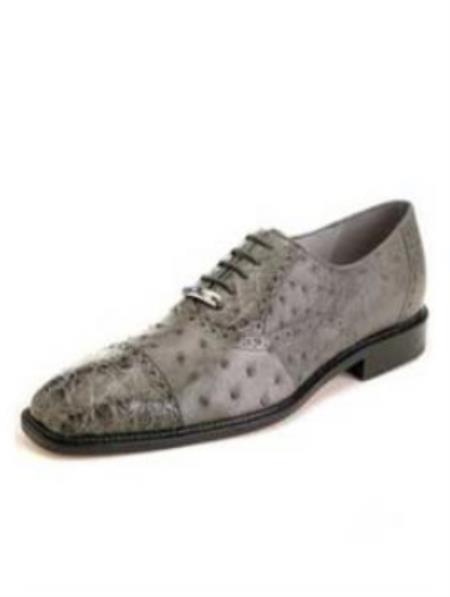 Mens Grey Dress Shoe