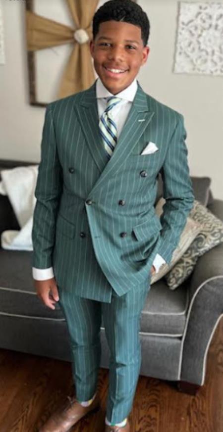 Mens Suits Green