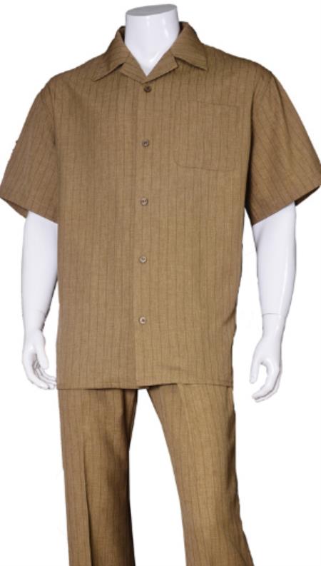 Product#JA57500 Mens Walking Suit Brown