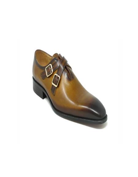 Mens Light Brown Mens Dress Shoes