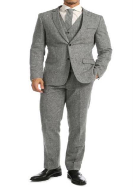 Mens Fall Suit Colors Grey