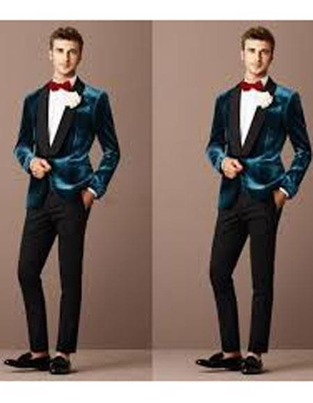 Teal Tuxedo - Teal Prom Suits - Teal Prom Tuxedos Jacket