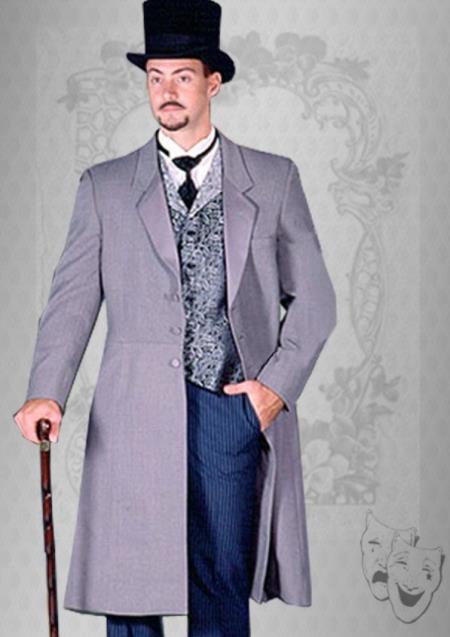 Prince Albert Coat Gray