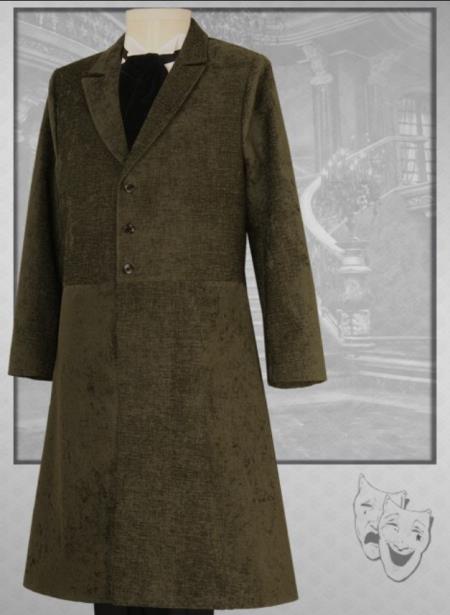 Prince Albert Coat Green