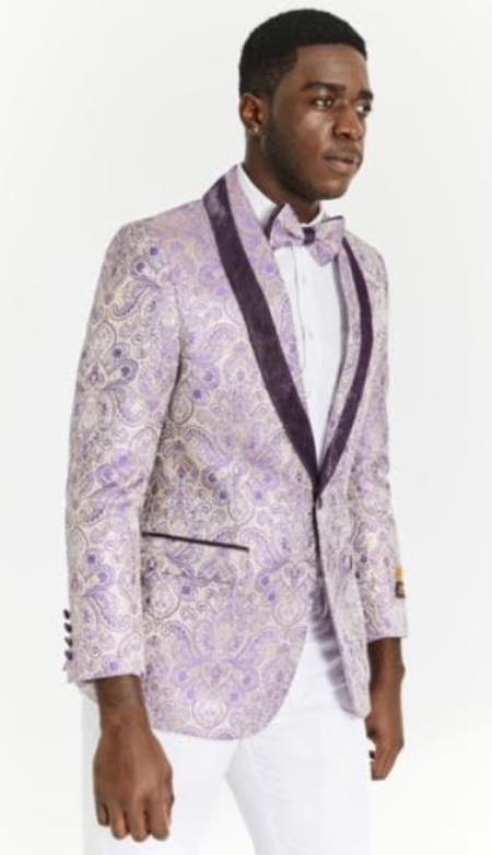 Mens lavender clearance sport coat