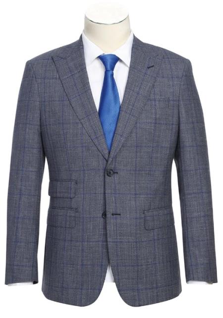 English Laundry Suits - Gray with Blue