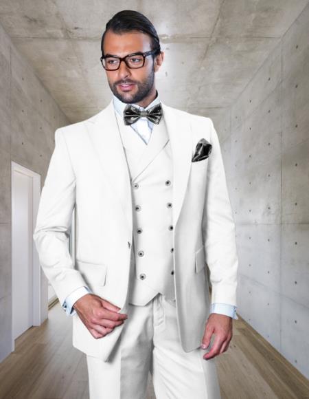 Statement Suits White