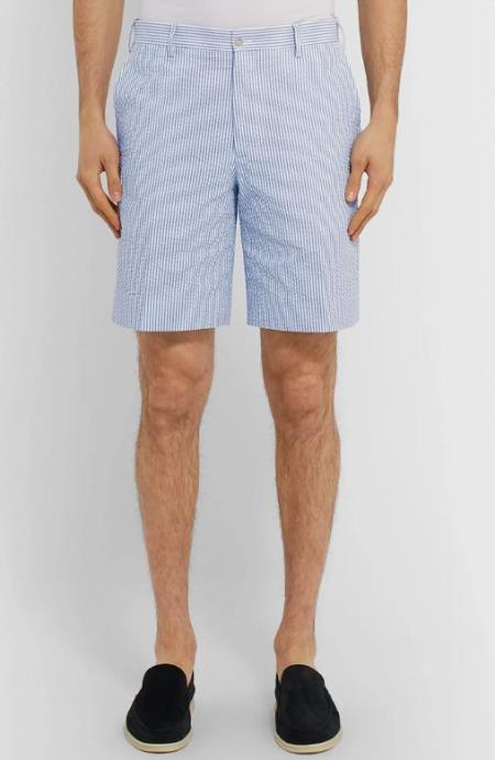 mens slim fit linen shorts