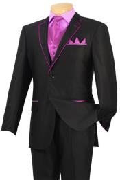   Tuxedo Liquid Jet Black Pink