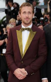   mens Burgundy And Gold Tuxedo