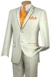   Tuxedo Orange ~ Peach Trim