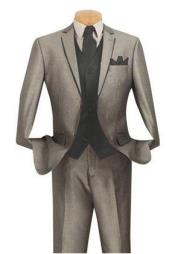   Grey ~ Gray Suit With