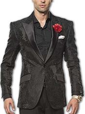 Western suits, Mens black leather jackets, Man suits on sale