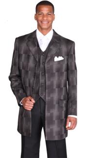   Long Jacket Fashion Suit by