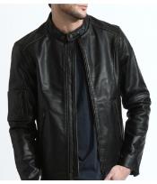   The Classic Distressed Moto Jacket