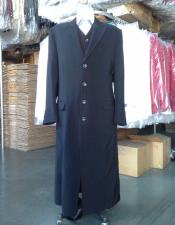  JSM-6277 Mens Black Maxi full-length zoot Suit For sale