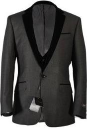   Velvet ~ Velour Collar Tuxedo