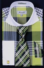   French Cuff Dress Shirt Set