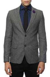   Slim narrow Style Fit Tweed