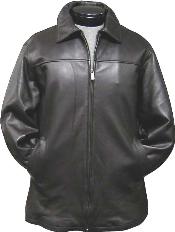   Traditional Coat Liquid Jet Black