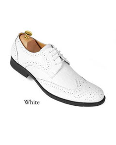 Two Tone Leather Shoes For Mens
