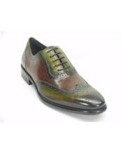   Mens Green Dress Shoes Mens