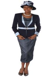   Lynda Couture Ladies Suits- Navy