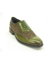   Mens Green Dress Shoes Mens